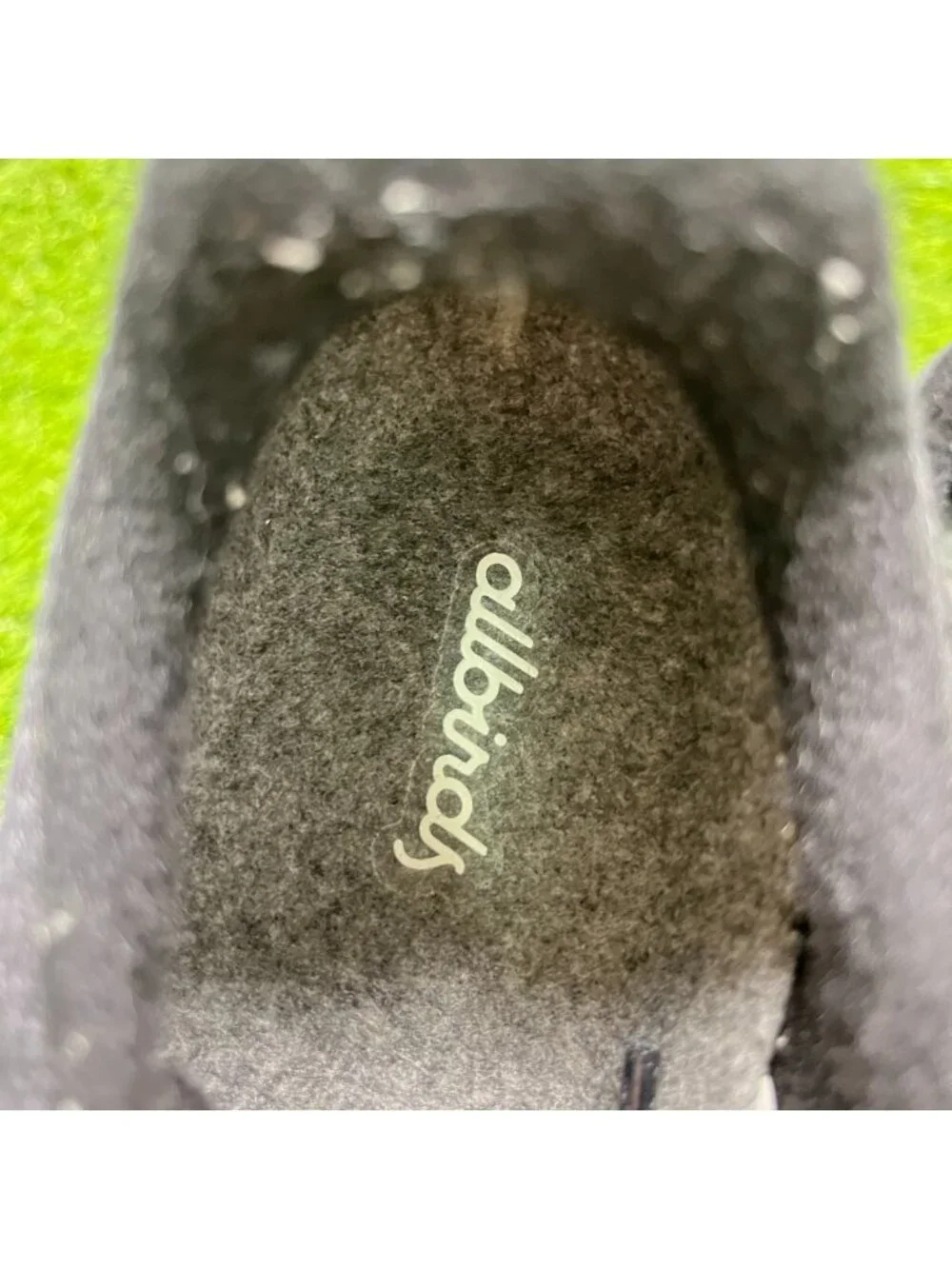 Allbirds Wool Runner Protect Womens Size 6 Black Gray Running Shoes Sneakers